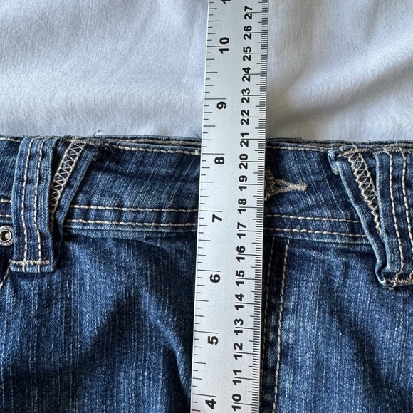 Sweet Jeans Vintage Denim Women's‎ Low-Rise Jean Shorts 9 Y2K Festival Boardwalk - Picture 7 of 11